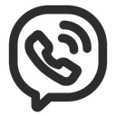 Free Viber Social Media Logo Icon