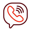 Free Viber Soziale Medien Logo Symbol