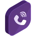 Free Viber Social Media Icon