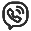 Free Viber Soziale Medien Logo Symbol