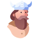 Free Vichingo Barbaro Barba Icon