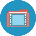 Free Multimedia File Movie File Video Folder Icon