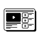 Free Video Youtube Play Icon