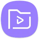 Free Video Library Samsung Icon
