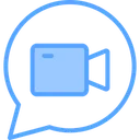 Free Teleconference Videoconference Video Call Icon