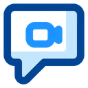 Free Call Chat Conversation Icône