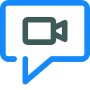 Free Chat Comment Video Icon