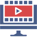 Free Video Clip  Icon