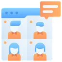 Free Video Conference  Icon