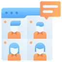 Free Video Conference Meeting Online Icon