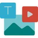 Free Video Content Icon Icon