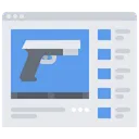 Free Vídeo de pistola  Icono