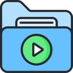 Free Video Document  Icon