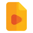 Free Video Dokument Datei Icon