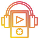 Free Audio Media Earphone Icon