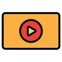 Free Video file  Icon