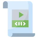 Free Video File File Document Icon