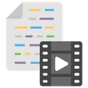 Free Video File Video Video Encoder Icon