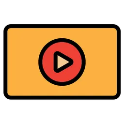 Free Video file  Icon