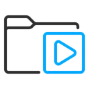 Free Video Folder Video Folder Icon