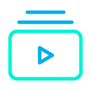 Free Video Collection Video Library Video Files Icon