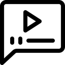 Free Videokommentar  Symbol