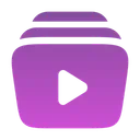 Free Video Library Icon
