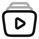 Free Video Library  Icon