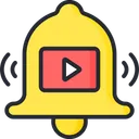 Free Video Notification Online Video Notification Bell Icon