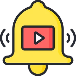 Free Video Notification  Icon