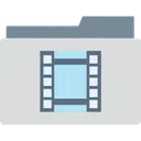 Free Multimediadatei Filmdatei Videoordner Symbol