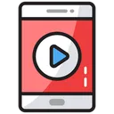 Free Mobile Player Multimedia Video App Icon