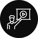 Free Video Präsentation  Symbol