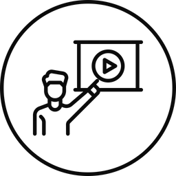 Free Video Präsentation  Symbol