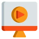 Free Video Publicidad Boton De Reproduccion Icon