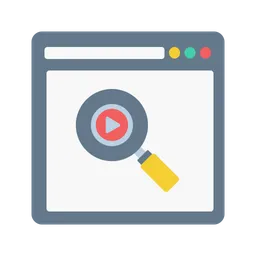 Free Video Search  Icon