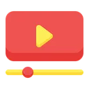 Free Streaming Video Media Icon