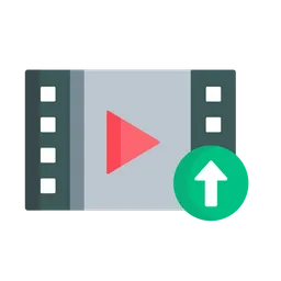 Free Video Upload  Icon