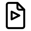 Free Videoerweiterung Format Datei Symbol