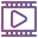 Free Videoplayer Multimedia Videostreaming Symbol