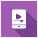 Free Video Player Mobil Symbol