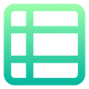 Free View table  Icon