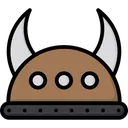 Free Viking Helmet Knight Helmet Warrior Icon