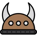 Free Viking Helmet Knight Helmet Warrior Icon