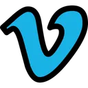 Free Vimeo Social Media Logo Logo Icon