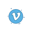 Free Vimeo  Icon