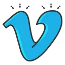 Free Vimeo Social Media Icon