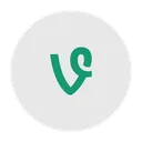 Free Vine Social Media Logo Icon