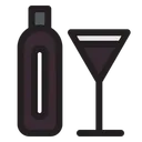 Free Vino Bebida Alcohol Icono