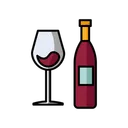 Free Vino Alcohol Bebida Icon